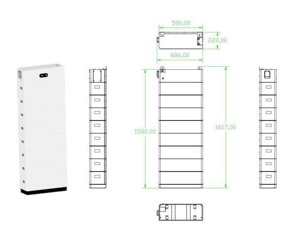 6000 サイクル 2.5 Kwh 52ah 家庭用エネルギー貯蔵システム スタックされたエス リチウム電池 オーダーメイド