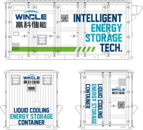 Un38.3 認定 20FT 3.44mwh 容器式バッテリーエネルギー貯蔵システム 太陽エネルギー貯蔵