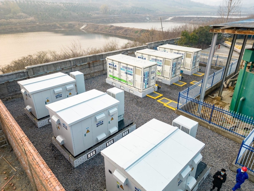 高電圧 20FT コンテナ 5MWh ESS ネットワーク側接続とバックアップ電力
