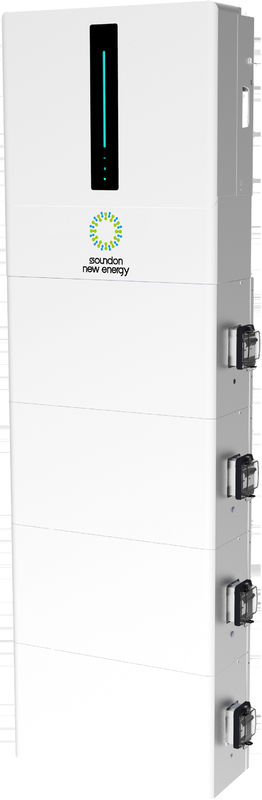 IEC61000 20.48kwh パワー ウォール バッテリー システム 6000 サイクル ライフ 家庭 バックアップ と 太陽光発電